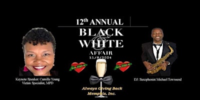 Primaire afbeelding van 12th Annual Black & White Affair Banquet Fundraiser