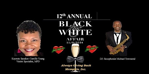 12th Annual Black & White Affair Banquet Fundraiser primary image