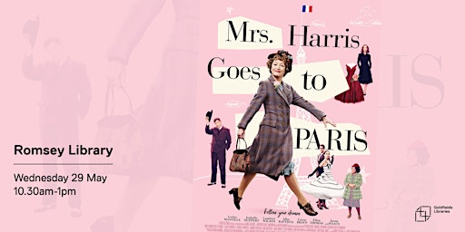 Imagem principal do evento Mrs. Harris goes to Paris (PG, 2022)