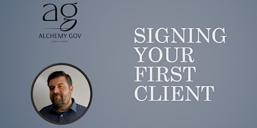 Signing Your First Client primary image