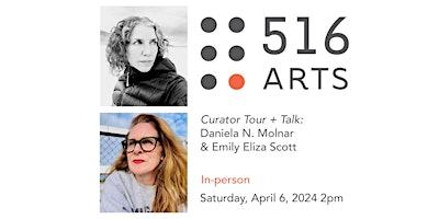 Curator Tour + Talk:  Daniela Naomi Molnar & Emily Eliza Scott primary image