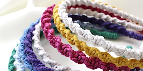 Mom-and-Daughter Macrame Headbands Workshop