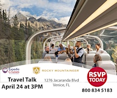 Imagem principal do evento You're Invited! Travel Talk with Rocky Mountaineer