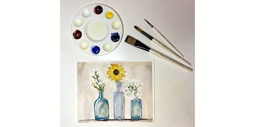 Watercolors Made Easy: Bud Vases (Newberg) primary image