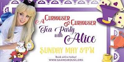 Imagem principal do evento A Curiouser and Curiouser Tea Party with Alice: 11AM