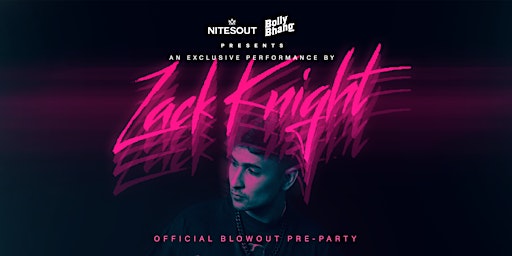 Imagem principal do evento Zack Knight @ SAX DC presented by NitesOut and BollyBhang