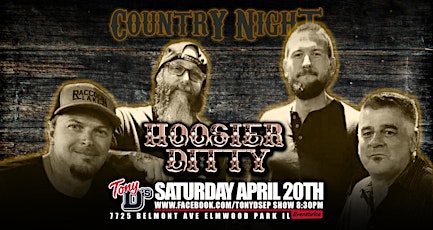 Country Night w/ Hoosier Ditty at Tony Ds