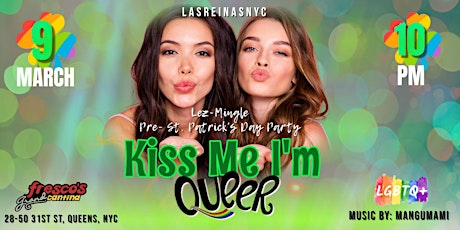 LEZ-MINGLE "KISS ME I'M QUEER" primary image