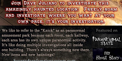 Investigate the Knickerbocker Hotel primary image