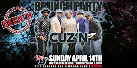 Brunch Party w/ Cuz'n Motown Funk Soul Reggae Oldies & More at Tony Ds