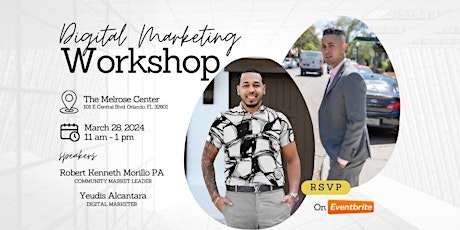 Digital Marketing Workshop: 2024 Strategy Session to Boost Your Business