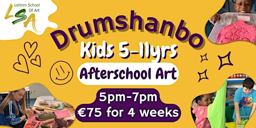 (D)Kids Class, 5-11yrs, After School 4 Mon's, 5-7pm, Apr 8th, 15th, 22 & 29 primary image