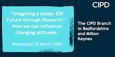 Hauptbild für Imagining a Better EDI Future through Research