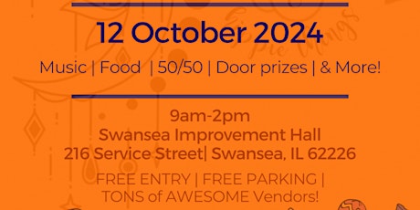 October 12 Craft Fair & Vendor Event