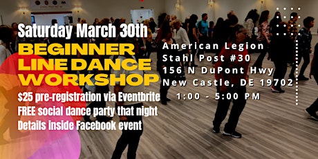 Beginner Line Dance Workshop