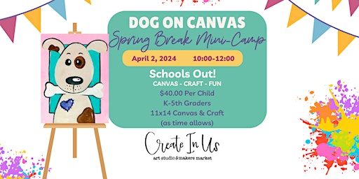 Imagem principal do evento Cute Dog Spring Break Mini Camp