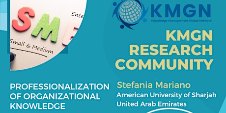 KMGN Research Community: Professionalisation of Organisational Knowledge primary image