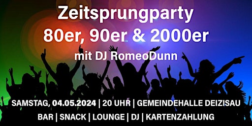 Zeitsprungparty 80er, 90er & 2000er  primärbild