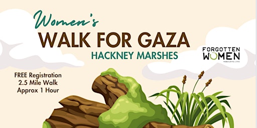 Immagine principale di Women’s Hackney Marshes Walk for Gaza 