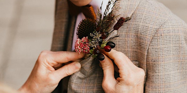 Wedding Flowers Workshop - Part 2: Buttonholes and Flower Crowns