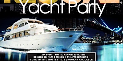 MIDNIGHT JEWEL YACHT PARTY NYC! Fri., May 10th primary image