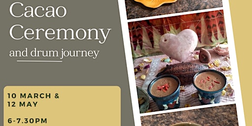 Cacao Ceremony and drum journey primary image
