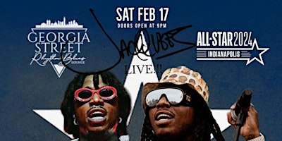 Primaire afbeelding van 2/17 ALL STAR WEEKEND VIP PARTY HOSTED BY JACQUEES!!!