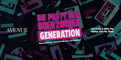 Primaire afbeelding van Die Party der 90er & 2000er Generation!