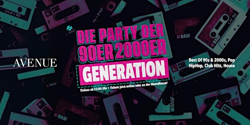 Die Party der 90er & 2000er Generation Tanz in den Mai primary image