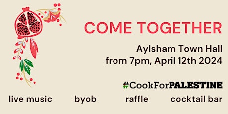 COME TOGETHER  ~ a fundraising supper.