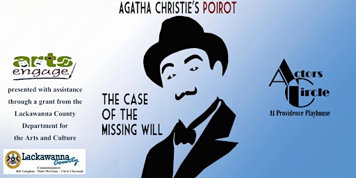 Imagem principal do evento "The Case of the Missing Will" by Agatha Christie adapt. Robert Spalletta