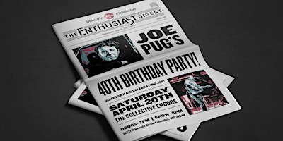 Imagem principal de Joe Pug's 40th Birthday Party with support Justin Baker