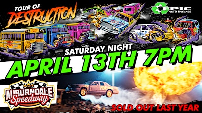 A NIGHT OF DESTRUCTION - SATURDAY NIGHT