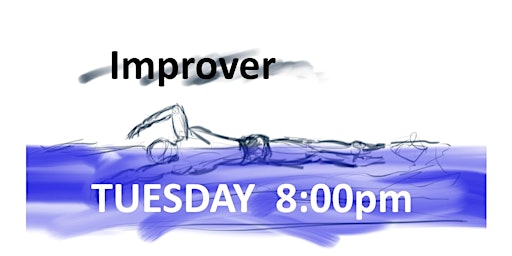 Front Crawl Improvers 13 Session Course. 8pm Tuesdays April to July primary image