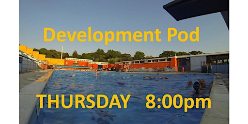Imagem principal do evento Thursday Development Pod. 13 Training Sessions,  8:00pm  April to July