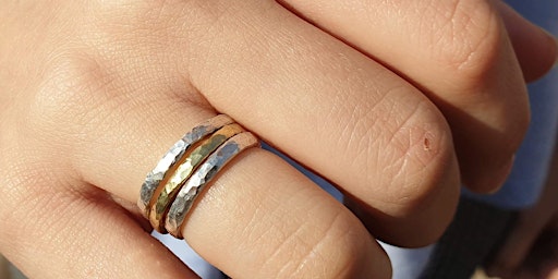 Image principale de Make your own eco-silver and brass stacker rings