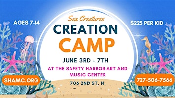 Imagem principal do evento Sea Creature Creations Summer Camp