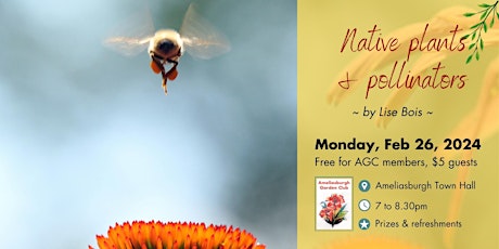 Native Plants & Pollinators - hosted by Ameliasburgh Garden Club primary image