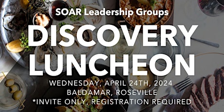 Discovery Luncheon: INVITE ONLY