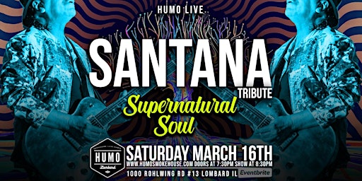 Santana Tribute Supernatural Soul @ Humo Smokehouse  primärbild