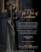 Image principale de 'An Evening with Elite Club of Excellence' Dinner Soiree