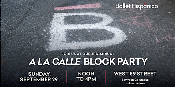Ballet Hispánico Hispanic Heritage Month: A La Calle Block Party 2019