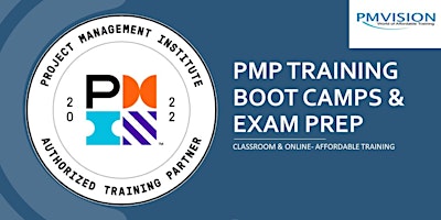 Primaire afbeelding van PMP Certification Online Training | PMP Boot Camps & Exam Prep