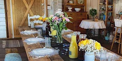 Image principale de Afternoon tea + Candle making at The Vintage Barn Market