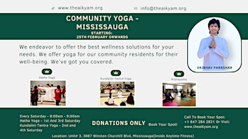 Community Yoga - Mississauga primary image