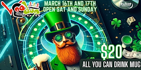 St. Patrick's Day Celebration  $20 ALL YOU CAN DRINK MUG ( MORE AT DOOR ) primary image