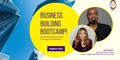 Business Building Bootcamp On-Demand: Unlock Your Business Potential primary image