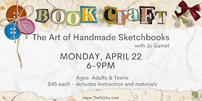 Book Craft: The Art of Creating a Sketchbook primary image