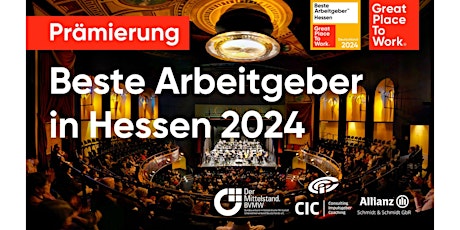 Prämierungs-Gala „Beste Arbeitgeber in Hessen 2024