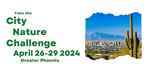 Imagem principal do evento Greater Phoenix City Nature Challenge 2024
